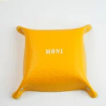 Yellow Moni Leather Valet Tray