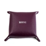 Wine Moni Leather Valet Tray